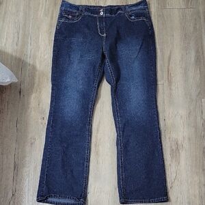 Classic Navy Women's Boot Cut Jeans